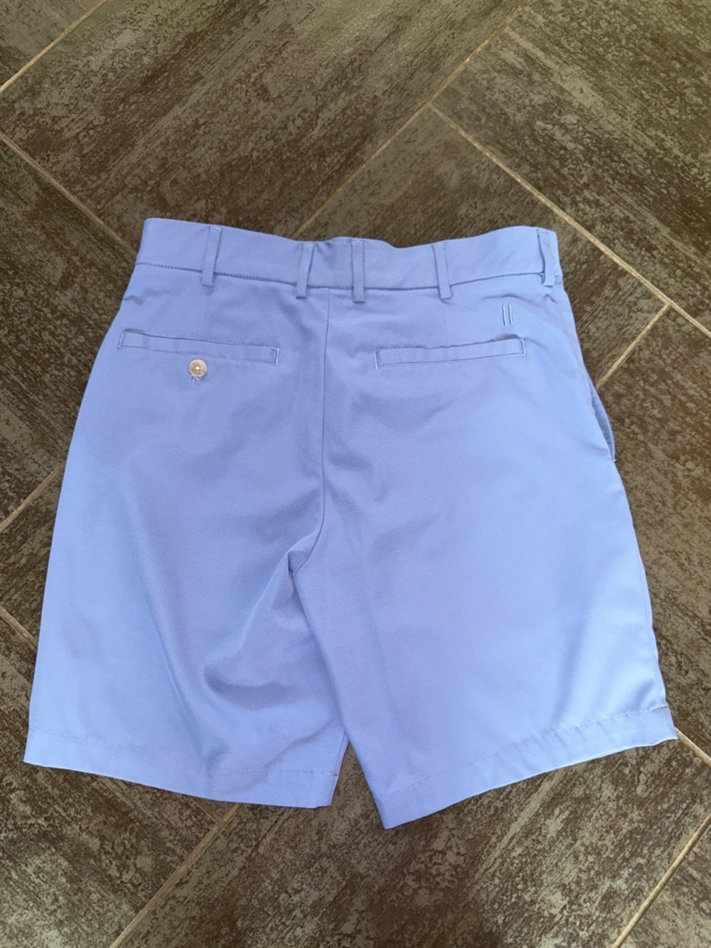 Walter Hagen Men's Light Blue Performance Golf Shorts - Picture 2 of 4